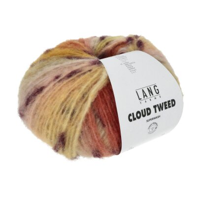 CLOUD TWEED - ORANGE/ROT von Lang Yarns